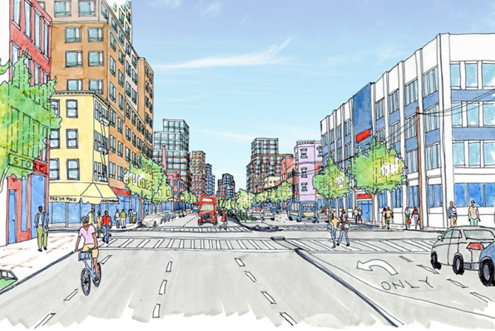 East New York Neighborhood Plan rendering