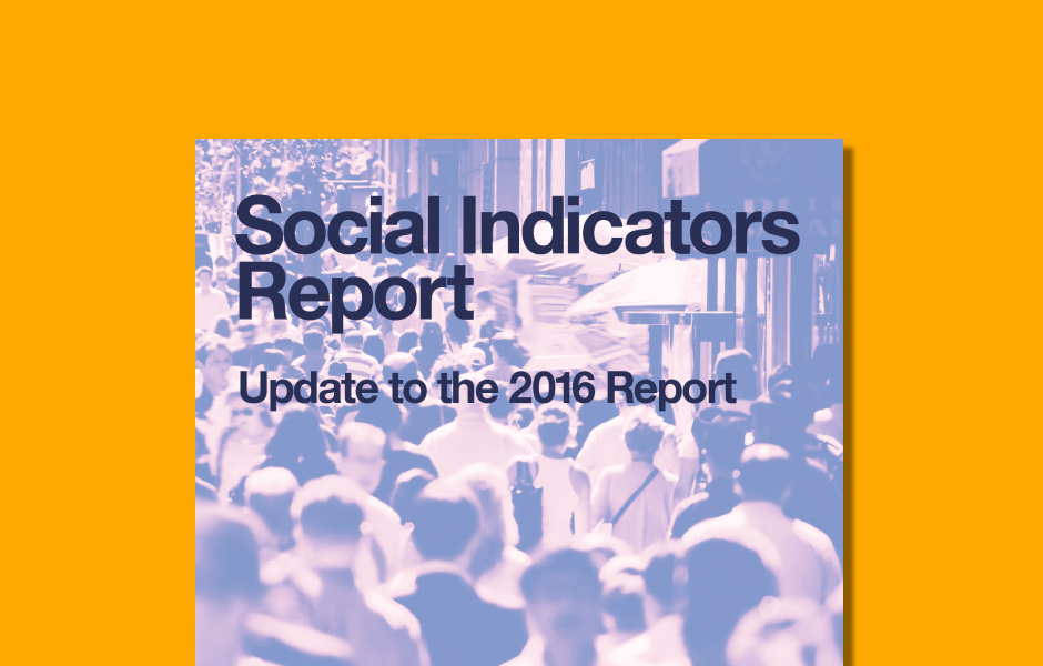 Cover image of the updated NYC’s Social Indicator Report originally released in 2016.