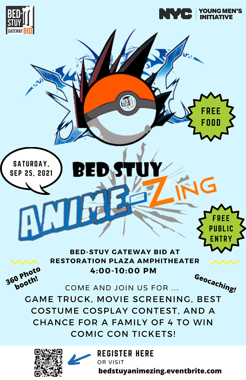 Bed Stuy Anime-Zing - Saturday, Sep 25, 2021